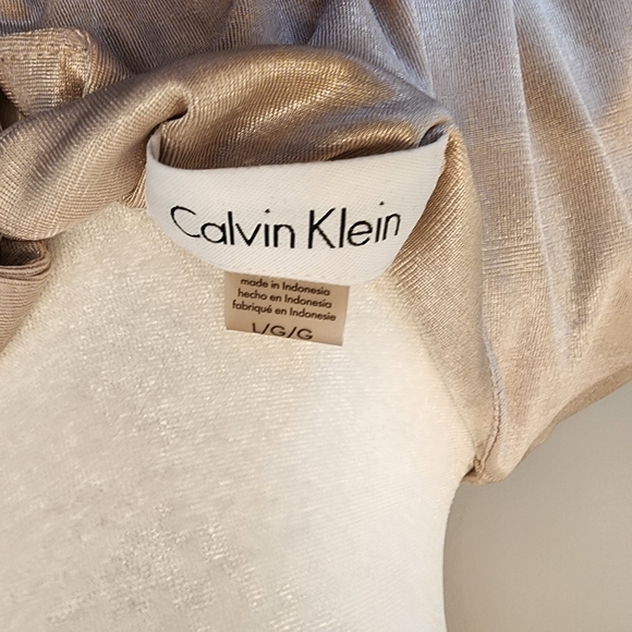 Calvin Klein Sleeveless Blouse Size Large Classic - Picture 3 of 4